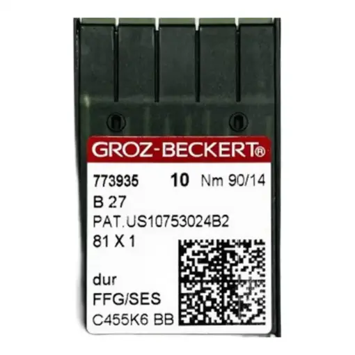 Иглы для ОВЕРЛОКА GROZ BECKERT B27/DC*27 90 FFG/SES