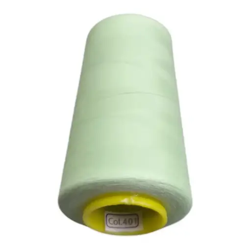 Нитки 40 2 KIWI колір 401 - Зображення 2
