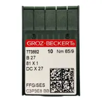 Иглы для ОВЕРЛОКА GROZ BECKERT B27/DC*27 60 FFG/SES