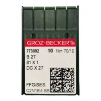 Иглы для ОВЕРЛОКА GROZ BECKERT B27/DC*27 65 FFG/SES