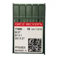 Иглы для ОВЕРЛОКА GROZ BECKERT B27/DC*27 110 FFG/SES