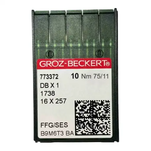 Иглы для швейной машины GROZ BECKERT DB*1 75 FFG/SES