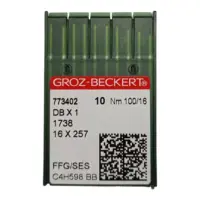 Иглы для швейной машины GROZ BECKERT DB*1 100 FFG/SES