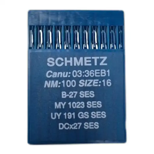Иглы для ОВЕРЛОКА Schmetz B-27 №100 SES