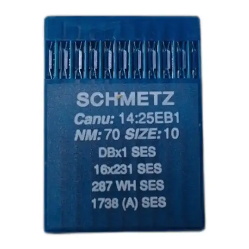 Иглы для швейной машины Schmetz DB*1 №70 SES