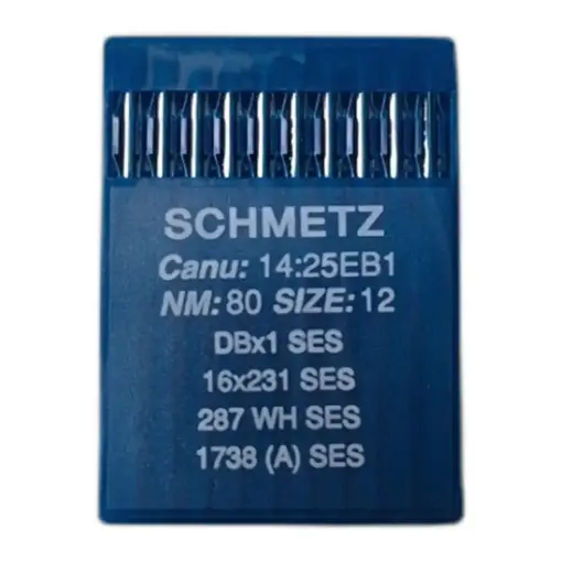 Иглы для швейной машины Schmetz DB*1 №80 SES