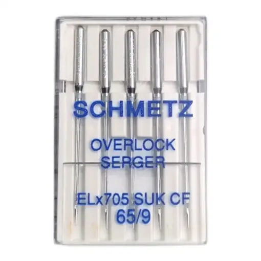 Иглы  швейных машин Schmetz OVERLOCK ELX705 SUK CF 65