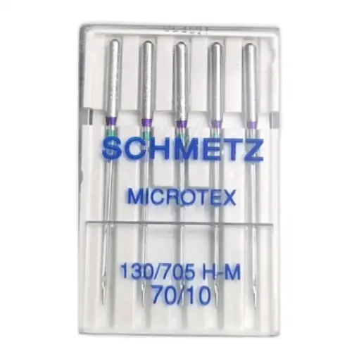Иглы  швейных машин Schmetz Microtex 70
