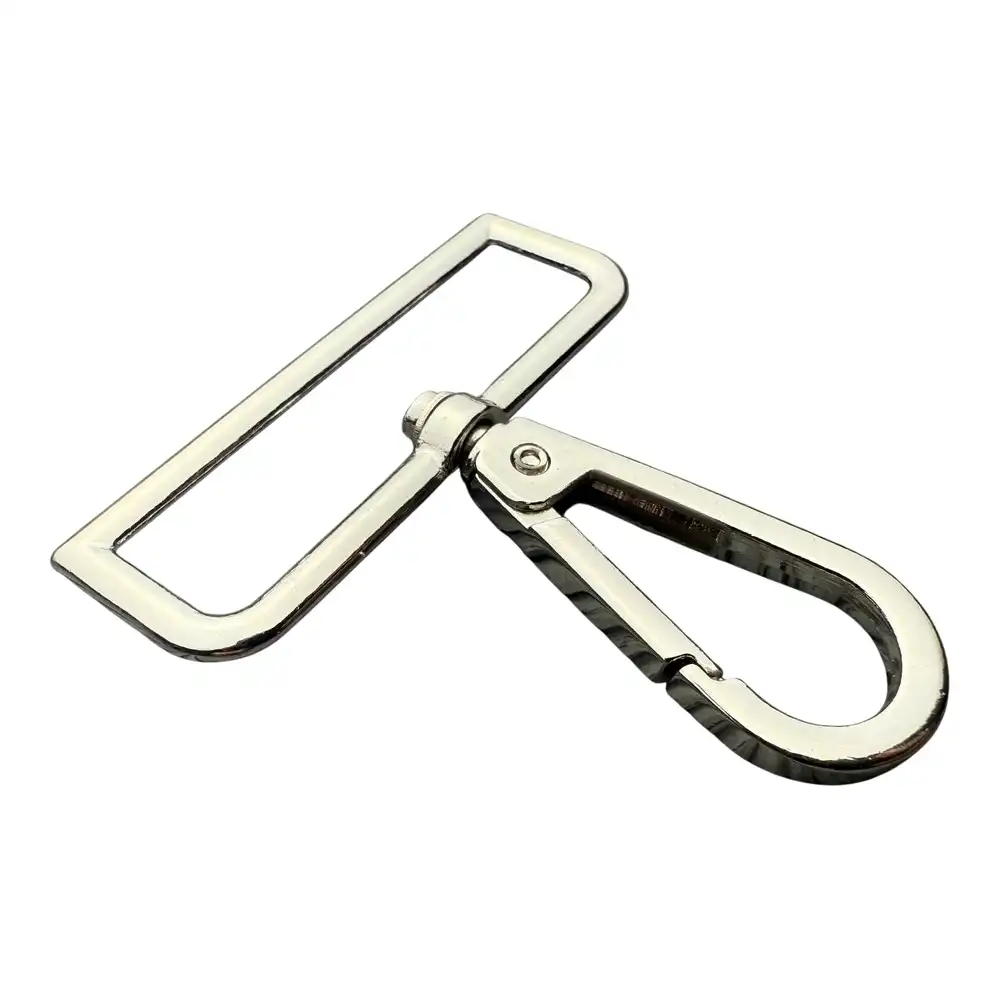 Карабін для сумки 40 мм DP-70 Нікель - Зображення 2