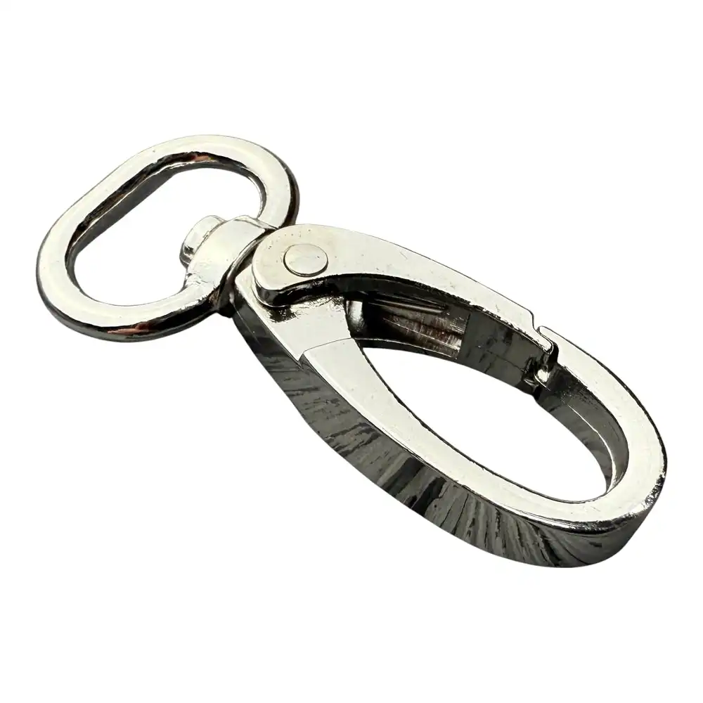 Карабін для сумки скорпион 15 мм Нікель - Зображення 2