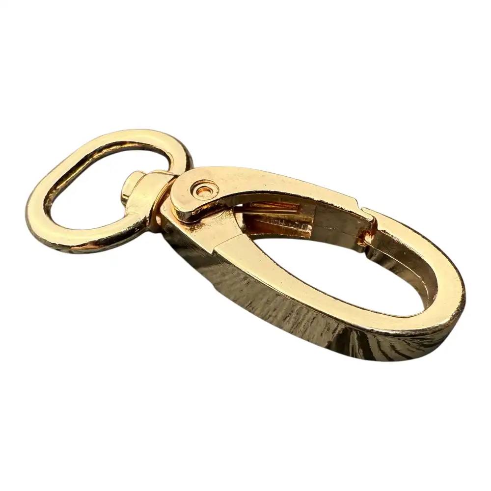 Карабін для сумки скорпион 15 мм Золото - Зображення 2