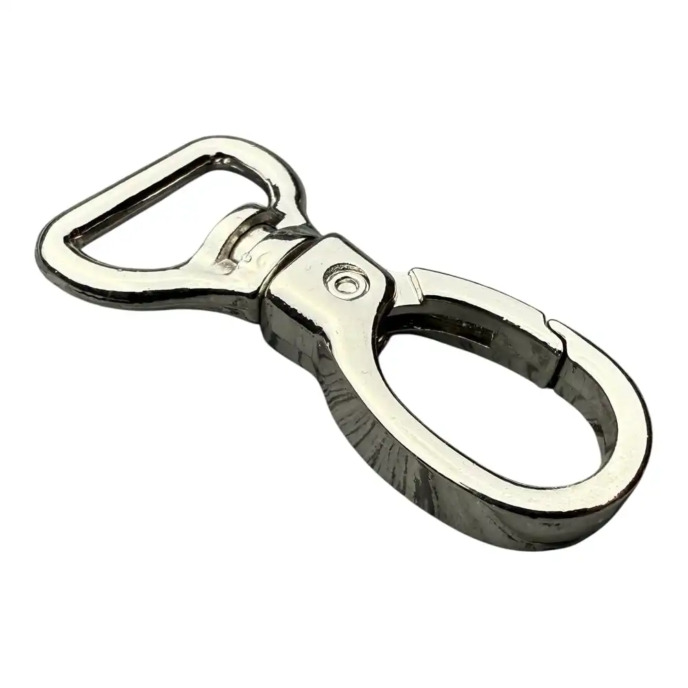 Карабін для сумки 15 мм Париж Нікель - Зображення 2