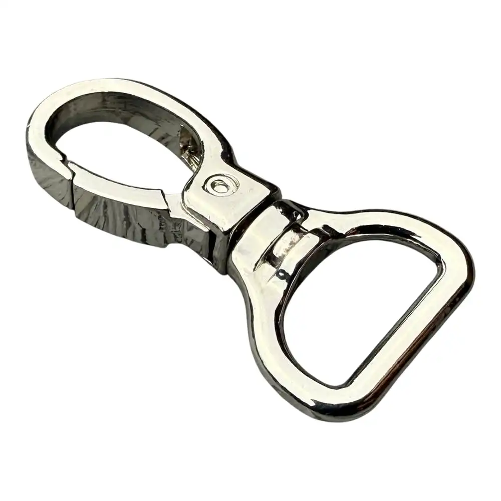 Карабін для сумки 20 мм Париж Нікель - Зображення 2