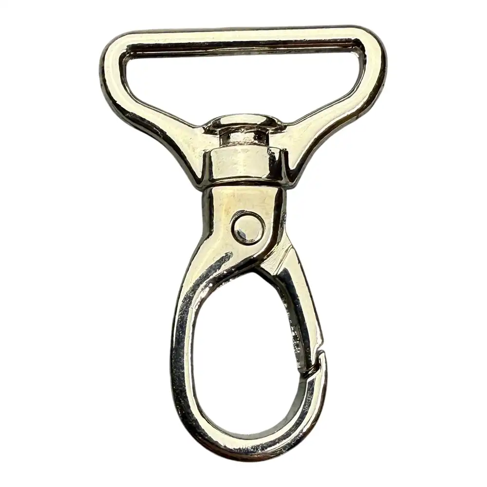 Карабін для сумки 25 мм Париж Нікель