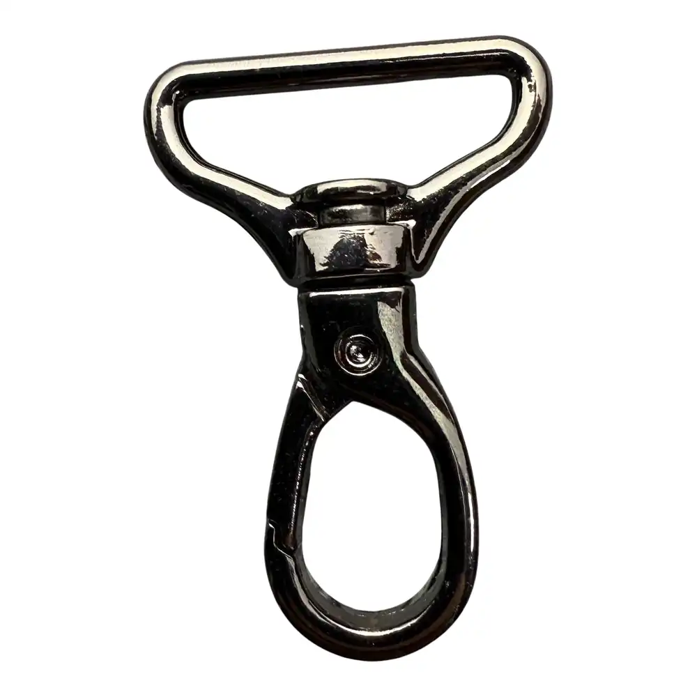 Карабін для сумки 25 мм Париж Темный никель