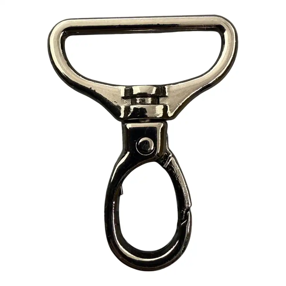 Карабін для сумки 30 мм Париж Темный никель