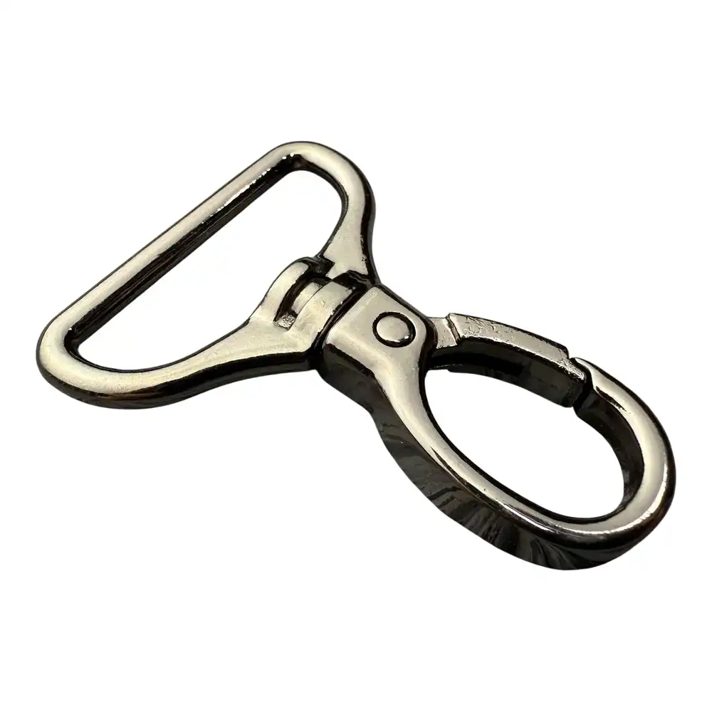 Карабін для сумки 30 мм Париж Темный никель - Зображення 2