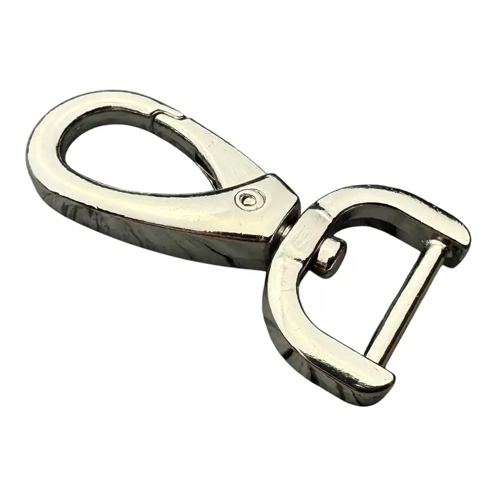 Карабін для сумки 15 мм S-595 Нікель - Зображення 2