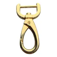 Карабін для сумки 15 мм S-595 Золото
