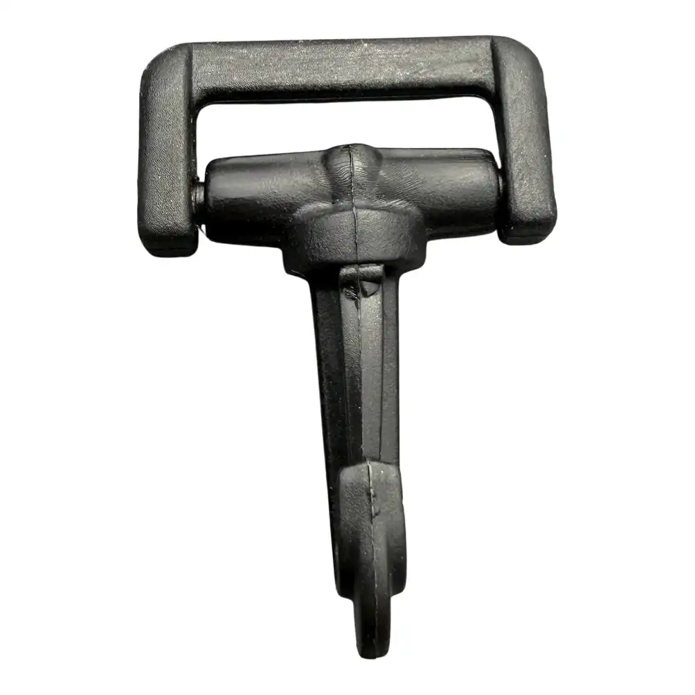 Карабин крючок 25 мм Чёрный