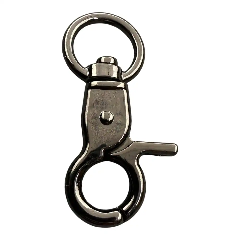 Карабін для сумки 13 мм S-1913 (Темний нікель)