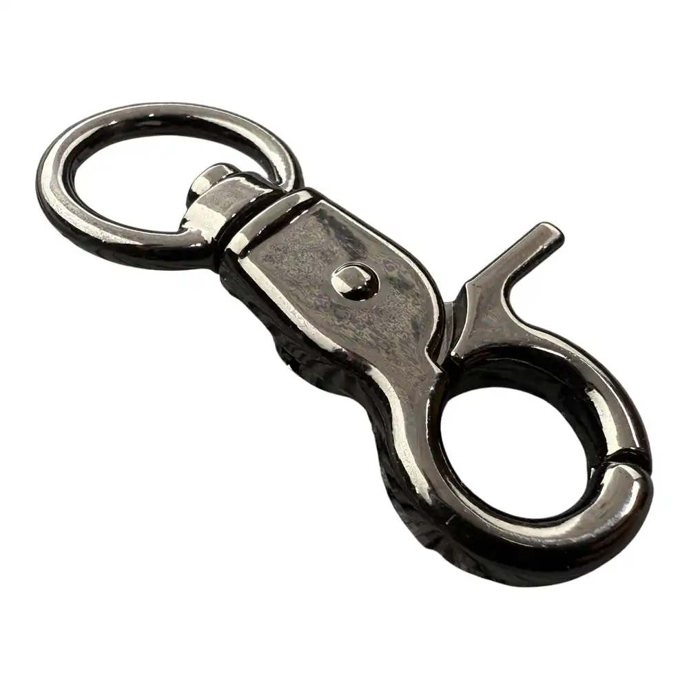 Карабін для сумки 13 мм S-1913 (Темний нікель) - Зображення 2