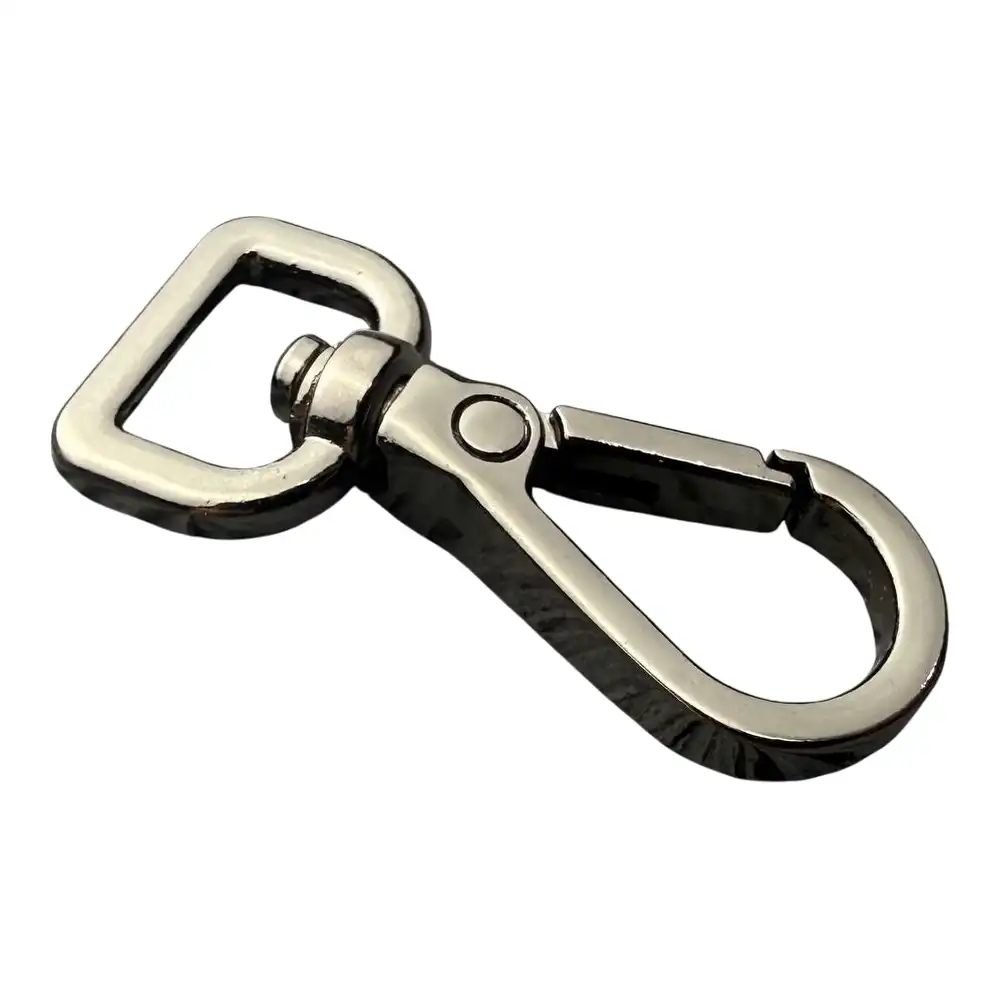 Карабін для сумки 10 мм 2040.0108 (Темний нікель) - Зображення 2