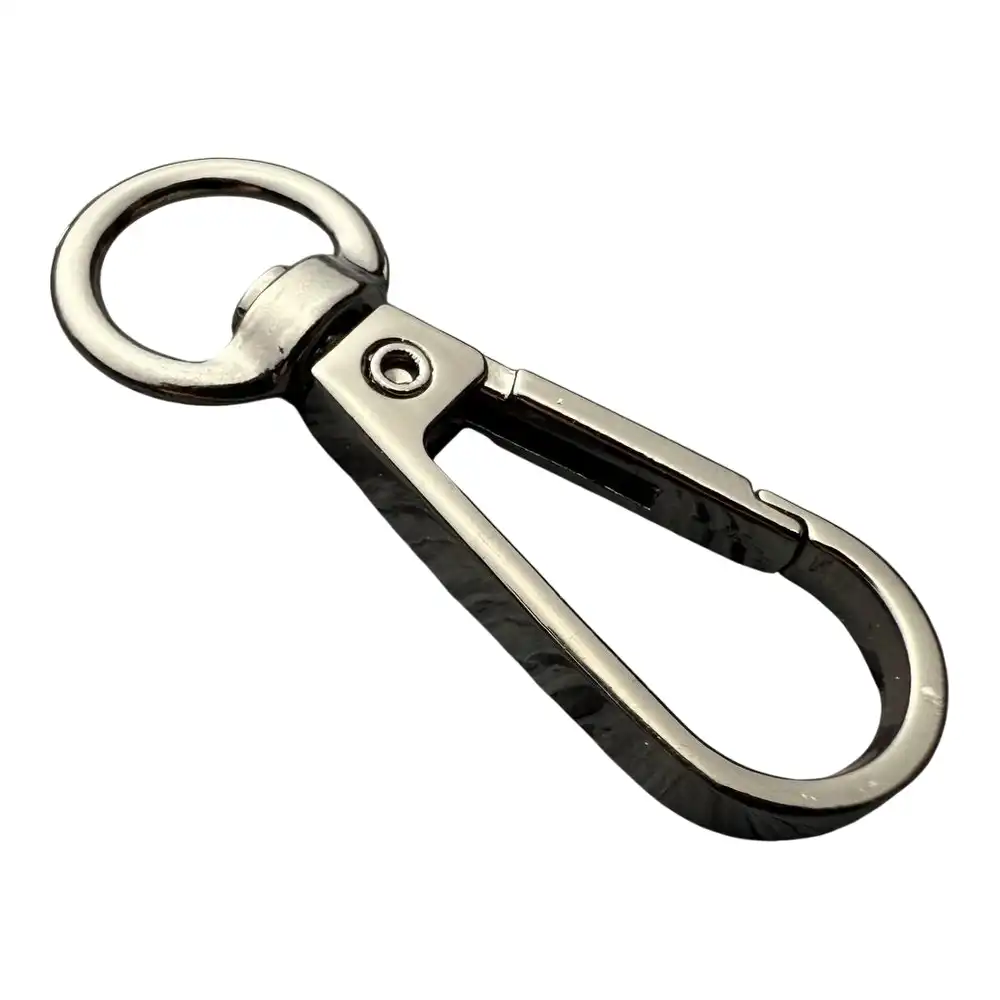 Карабін для сумки 10 мм 2040.0062 (Темный никель) - Зображення 2