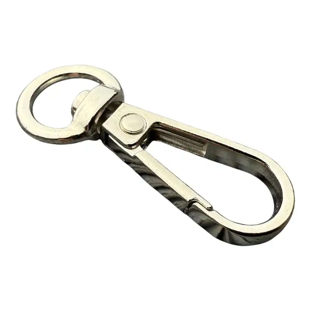 Карабін для сумки 10 мм 2040.0062 (Нікель) - Зображення 2