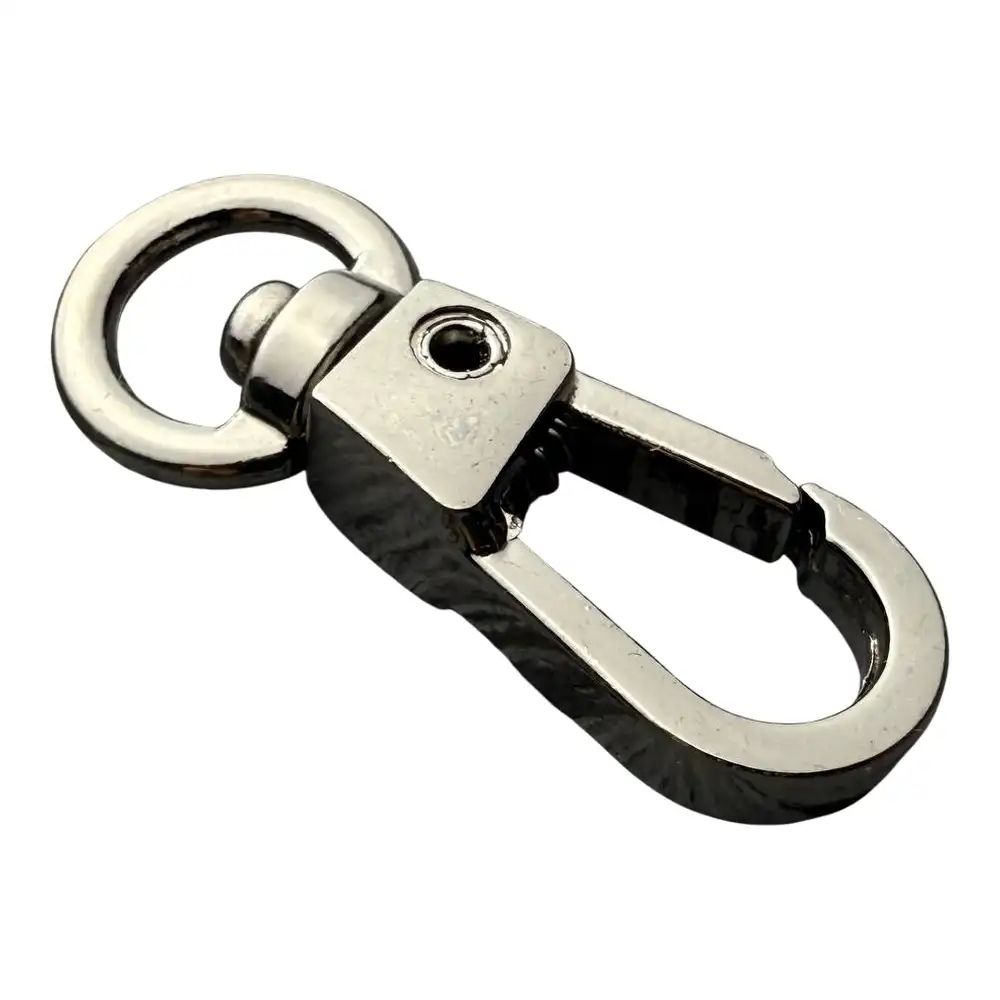 Карабін для сумки 8 мм DP 28-107 (Темний нікель) - Зображення 2