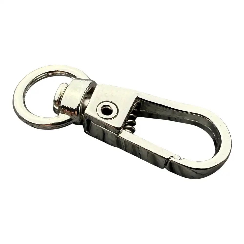 Карабін для сумки 8 мм DP 28-107 (Нікель) - Зображення 2