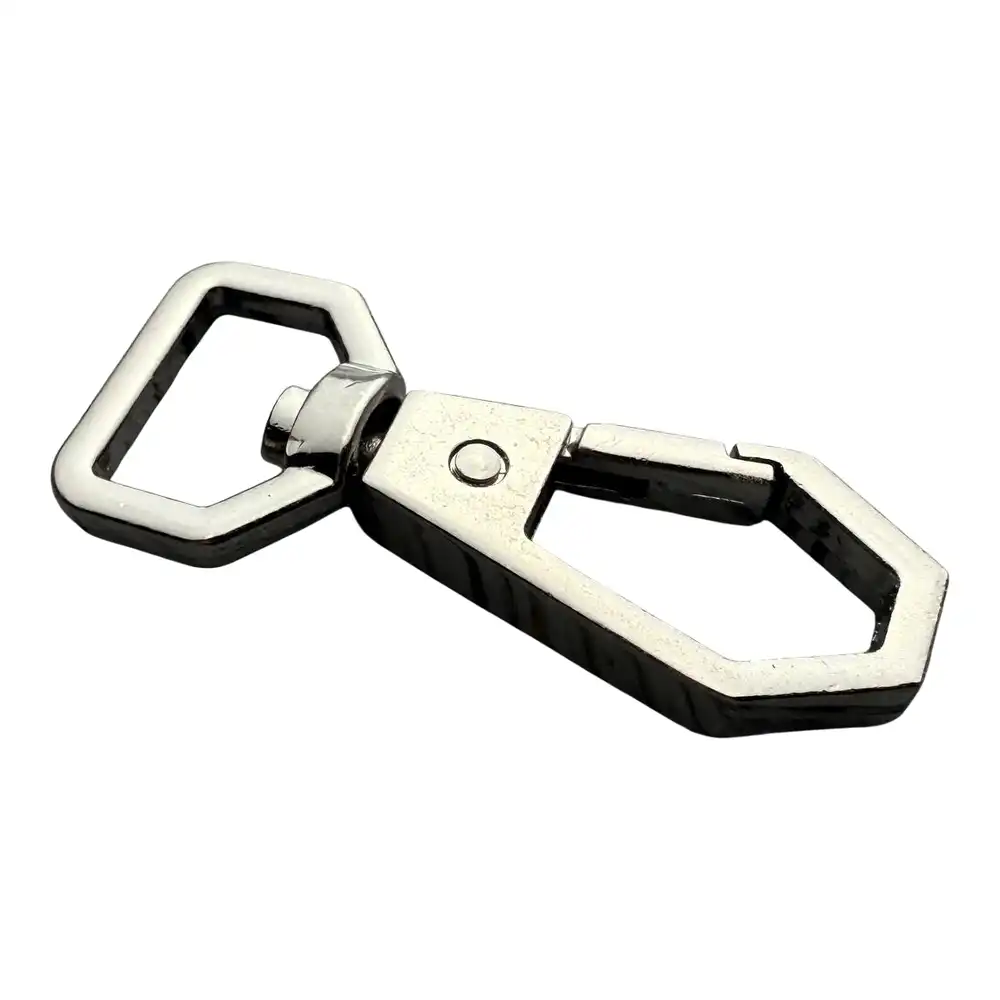 Карабін для сумки 15 мм DP 28-130 (Темний нікель) - Зображення 2